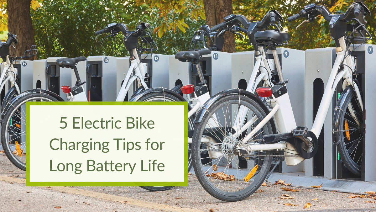 Charging top battery bike