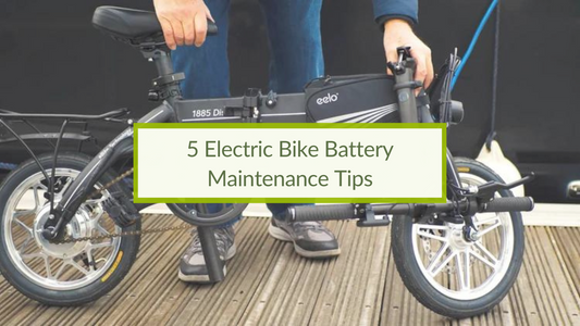 5 Electric Bike Battery Maintenance Tips
