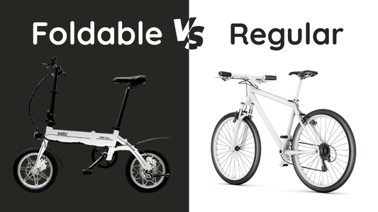 What’s the Difference Between a Foldable Electric Bike and a Regular Folding Bike?