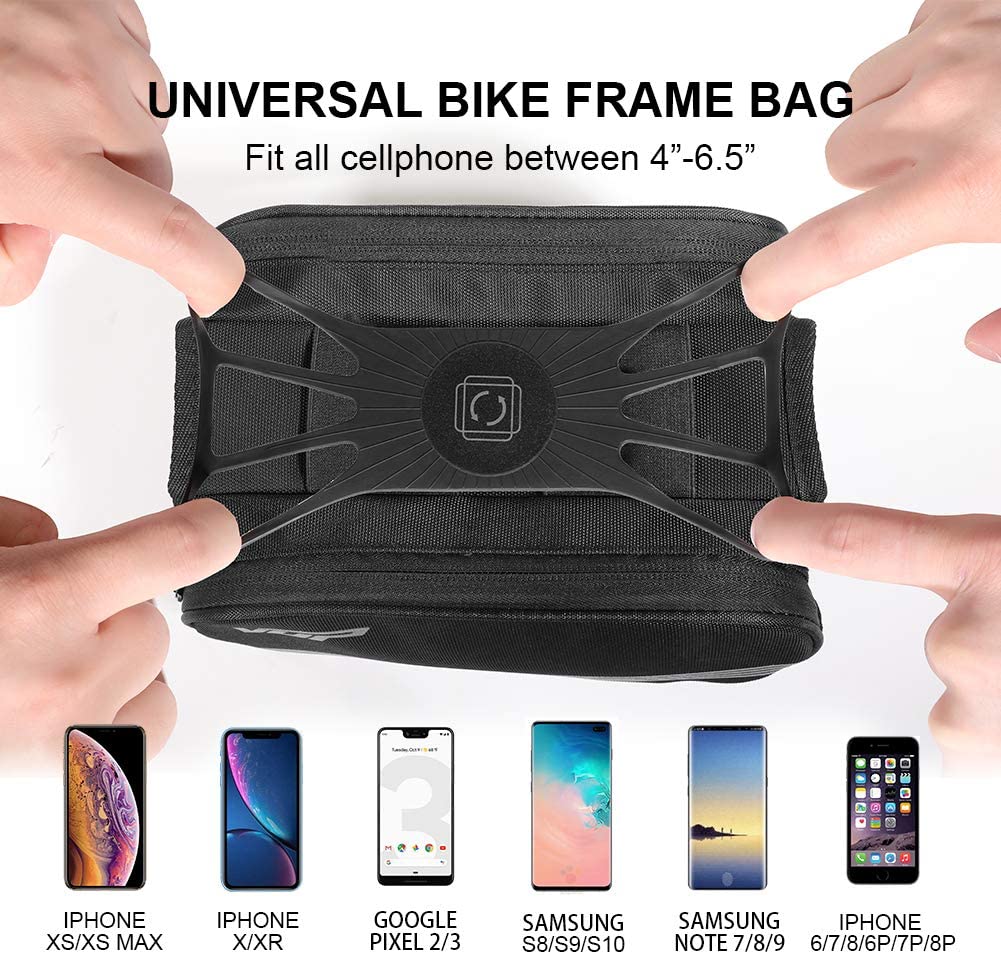 EBike Phone Holder – Beetle Phone Bag for Large Diameter Bike